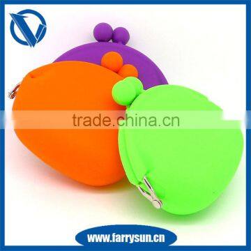 Cheap Price Mini Silicone Rubber Change Purse Colorful Kids Change Purse photo-6