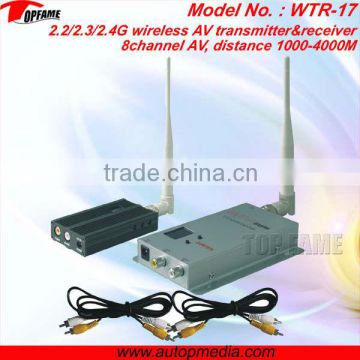 WTR-17 1.2Ghz AUDIO&VIDEO transmission&reception, 2500mW