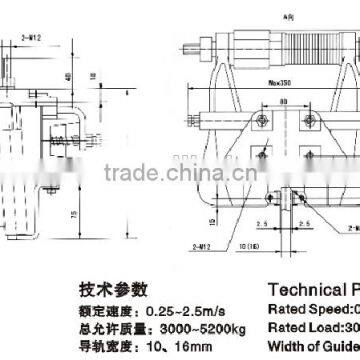Elevators Safety Parts 210B Progressive Safety Gear photo-2