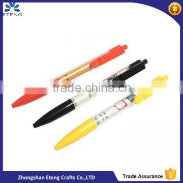 Popular advertising pull out banner pen for promotion