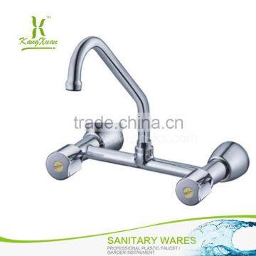 Wall Mount ABS Plastic Kitchen Mixing Faucet