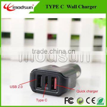 NEW 6.2A Type-C Quick Charge Car charger