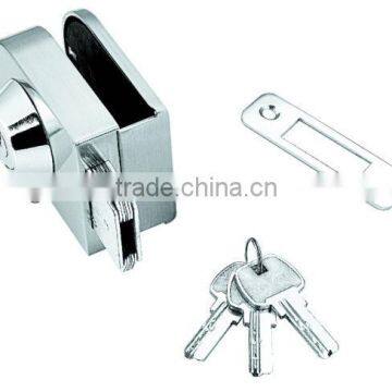 glass cabinet door lock