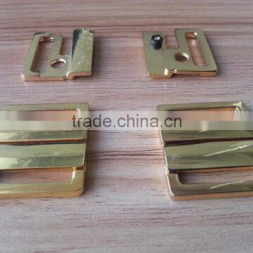 2015 New Arrive Gold High Gloss NF Metal Buckle For Swimming Wear -- M1769 photo-2