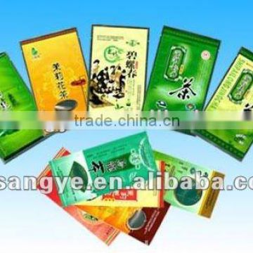 Various styles of tea bag