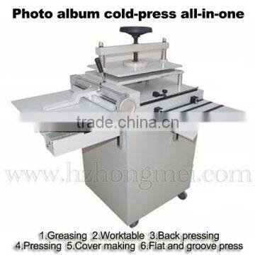 Photo album cold-press all-in-one