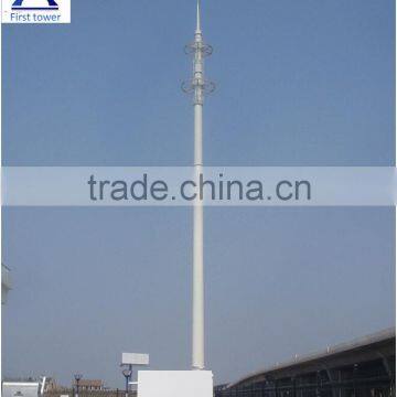 High quality self supporting telecom pole factory