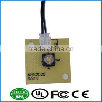 Computer Front Case Panel Cable Motherboard Cable with Power Switch Compat LED Light