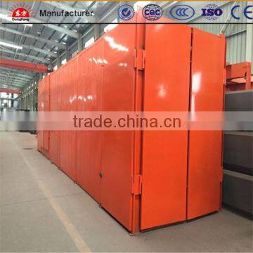 Single layer mesh dryer for coal briquette drying line