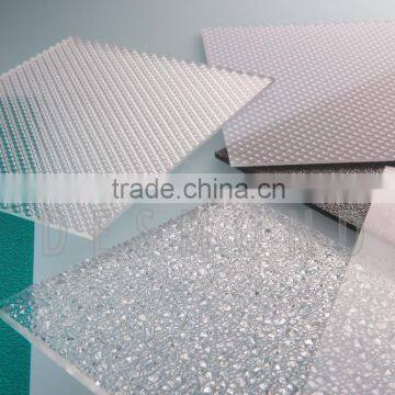 Desmond polycarbonate embossed sheet /pc solid sheet top quality 4mm