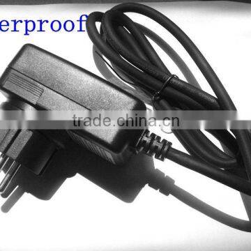 Waterproof Plug Universal Adapter 220V/12V/24V Driver