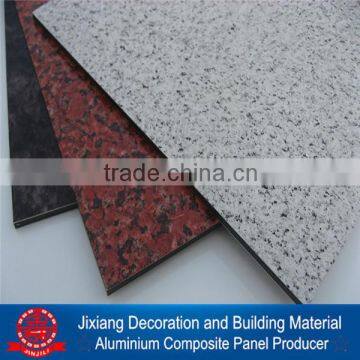 Faux marble panels high quality ACP 3mm faux marble paneling