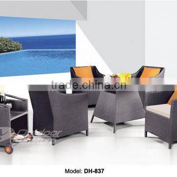 Restaurant rattan dining chair (DH-837)