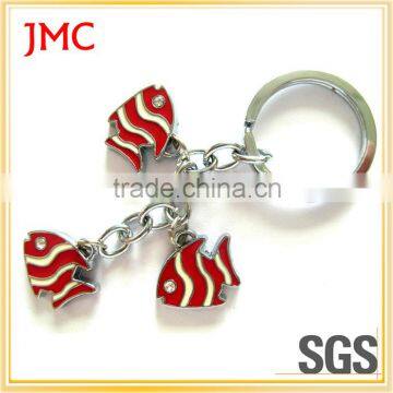 Custom Cheap Keychains Zinc-alloy Skull Metal Keychain for Gift photo-6