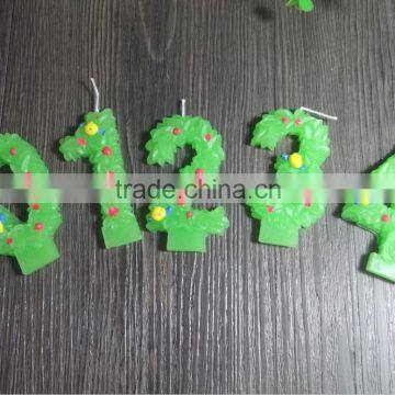 Parties Use and Multi-Colored Color numerical candle