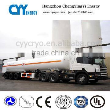 LPG tanker trailer Cryogenic Liquid Nitrogen Co2 Transport Tank/Semi-Trailer