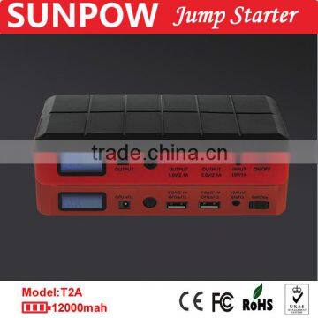 SUNPOW jump starter 24v multifunction jump starter car battery