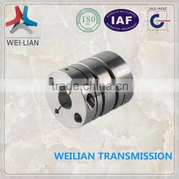 DJL uni-direction clamping flexible coupling double disc