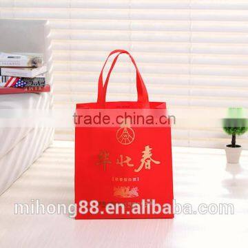 Super Popular Cheap Fashion Red Color Non Woven Wine Bottle Bag/non-woven Wine Bag photo-2