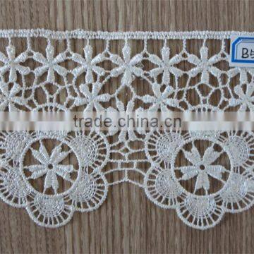 Wholesale African decorative guipure lace trim