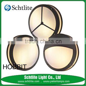 HOBBIT IP65 G24d outdoor microwave motion ceiling light