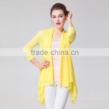 2015 latest sunproof casual women clothing wholesale