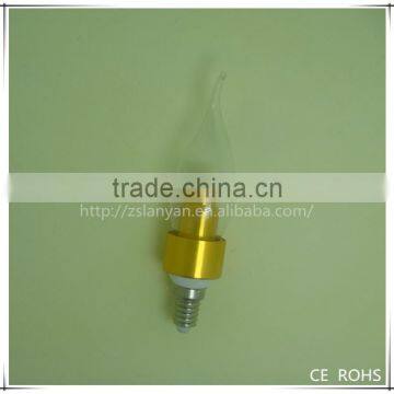 5W E12 E14 Transparent Glass Led Candle Light With CE ROHS GS SAA photo-5