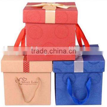 Gloss Lamination Black Gift Box for Candles photo-4