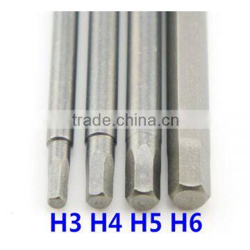 4pcs=One Set 150mm Lenth Hex Shank Magnetic Hex Head Screwdriver Bits Electric Screwdriver Bits AR-18