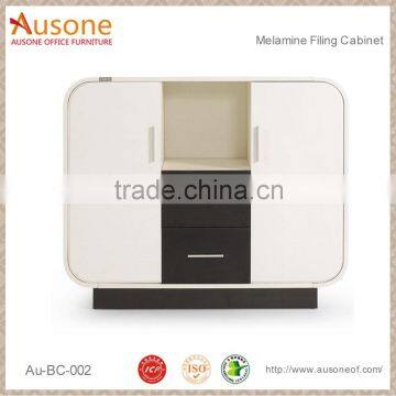 Modern White Melamine Home And Office File Cabinet