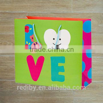 Lovely Design Fancy Colorful Mini Paper Bag for Gift Wedding