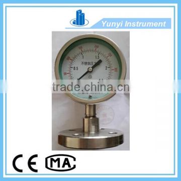 stainless steel flange Diaphragm seal pressure Gauge