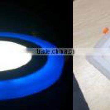 Two color embedded panel light (Round / Square)