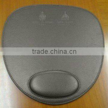 PU gel mouse pad/leather gel mouse pad