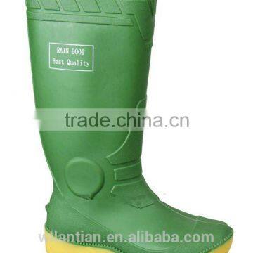 Durable Men's Pvc Cheap Safety Shoes Rain Boots