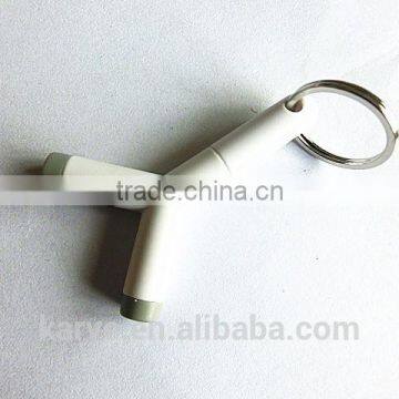 2014 High Quality Keychain Dual Audio Splitter for Cellphone