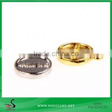 Sinicline Custom Price Metal Tags Code Metal Label