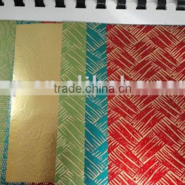 aluminum foil or metallized paper for boxes packing