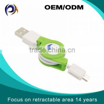 Best Price Retractable USB 2.0A male to micro 5 pin usb cables