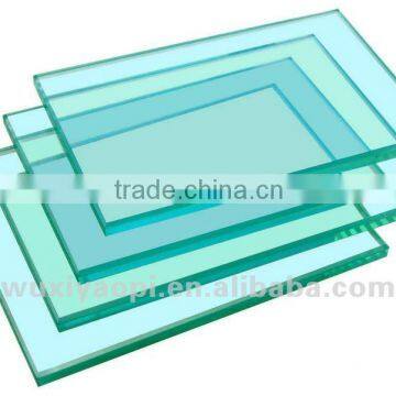 Flat safety glass with CE&ISO9001 certificate