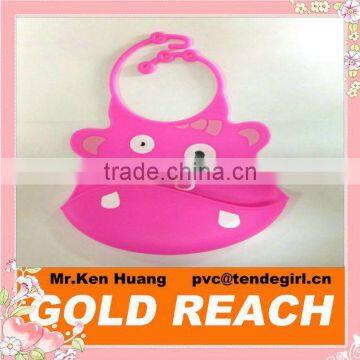 Gertrude Hippo Silicone Baby Bib