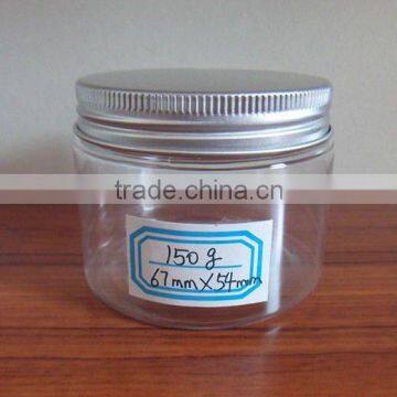 150g plastic food storage container screw lid