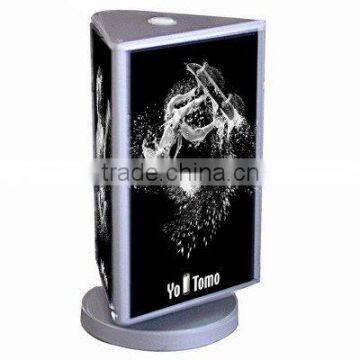 Good Quality Acrylic Table Rotating Light Box