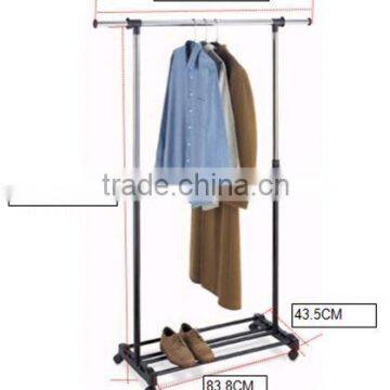 2014 removable & retractable metal garment clothes rack