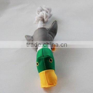 2013 canvas duck soft squeaky toy for dog