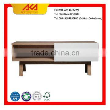 Small Fation Design Solid Wood Low tv Cabinet European