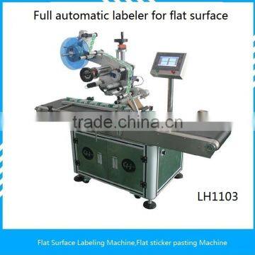 Full automatic plane labeling machine labeling machine with conveyor belt automatic packing system labeler pasting machine