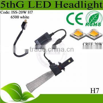 Car exterior accessories custom led high bright h7 led headlights oga brand