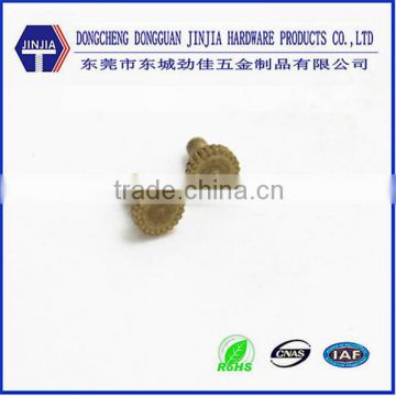 customed/standard brass knulred head small cnc part