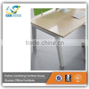 Luxury Melamine Panel Pvc Edge Banding 4-seating Staff Work Table KD-11b photo-4